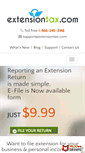 Mobile Screenshot of extensiontax.com